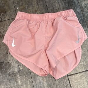 Nike Women's Light Pink Athletic Shorts